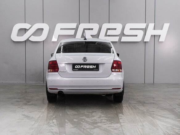 2019 Volkswagen Polo V Рестайлинг, белый - вид 3
