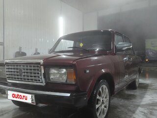 1998 Lada (ВАЗ) 2107, красный, 160000 рублей, вид 2