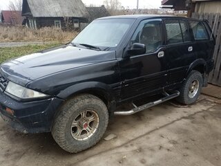 1994 SsangYong Musso I, чёрный, 215000 рублей, вид 1