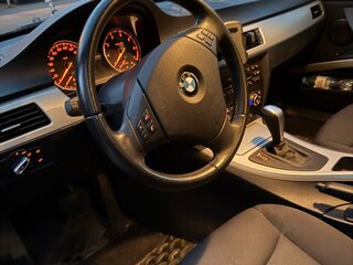 2008 BMW 3 серии 318i V (E90/E91/E92/E93), чёрный, 1300000 рублей, вид 5