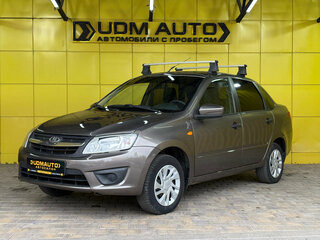 2016 Lada (ВАЗ) Granta I, коричневый, 379000 рублей, вид 1