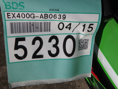 2021 Kawasaki Ninja 400, зелёный, 640000 рублей, вид 2
