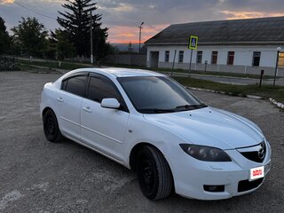 2008 Mazda 3 I (BK) Рестайлинг, белый, 420000 рублей, вид 3