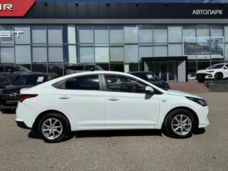 2021 Hyundai Solaris II Рестайлинг, белый, 1499000 рублей, вид 4