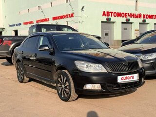 2013 Skoda Octavia II (A5) Рестайлинг, чёрный, 650000 рублей, вид 1