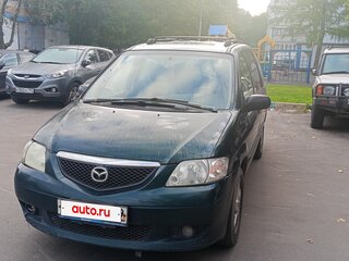 2002 Mazda MPV II (LW), зелёный, 200000 рублей, вид 1