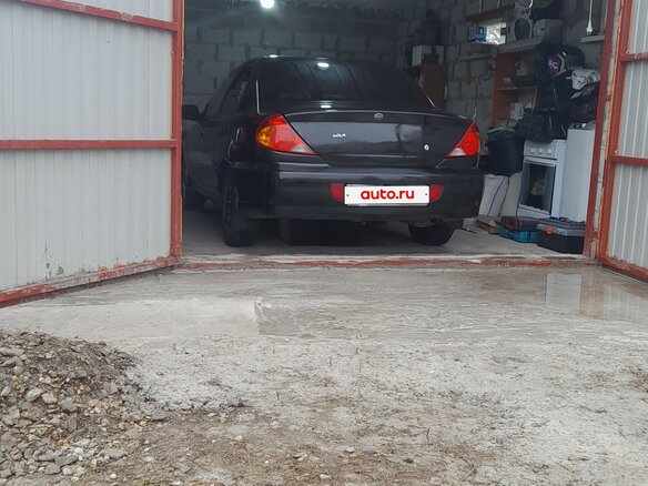 2008 Kia Spectra I Рестайлинг 2, чёрный - вид 6