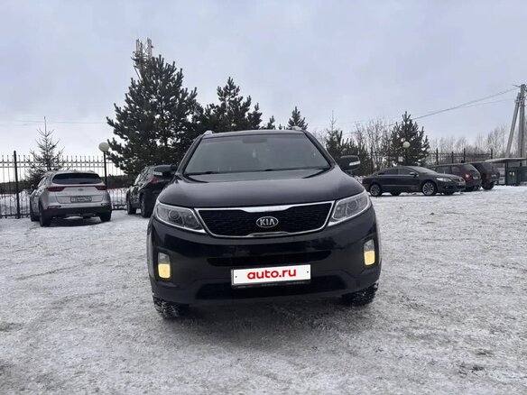 2017 Kia Sorento II Рестайлинг, чёрный, 2200000 рублей