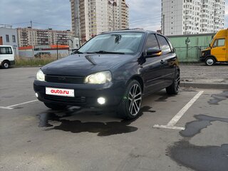 2007 Lada (ВАЗ) Kalina I, синий, 290000 рублей, вид 1