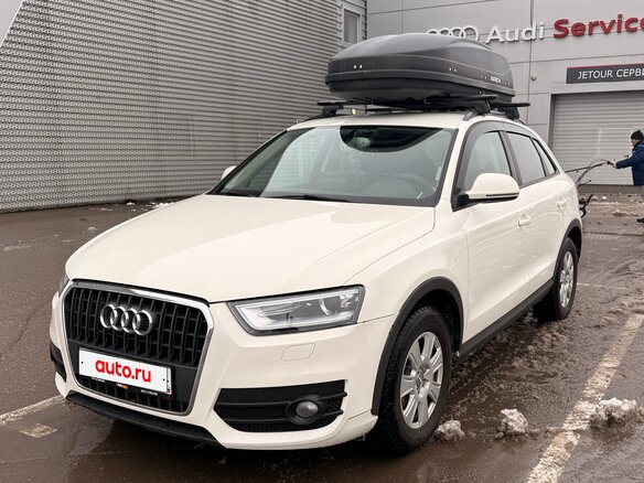 2012 Audi Q3 I (8U), белый, 1450000 рублей