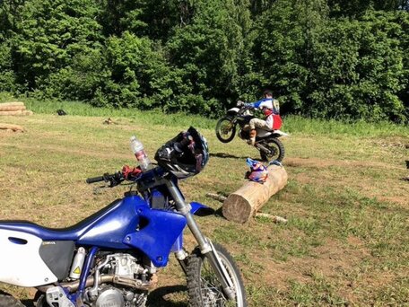 2002 Yamaha WR426F, синий, 280000 рублей, вид 4