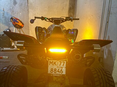 2014 Yamaha Raptor YFM700, серебристый, 1250000 рублей, вид 4