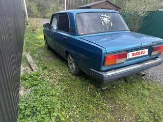 2007 Lada (ВАЗ) 2107, голубой, 85000 рублей, вид 5