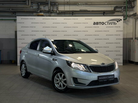 2014 Kia Rio III, серебристый, 599000 рублей, вид 3
