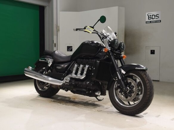 2015 Triumph Rocket III, чёрный, 965000 рублей - вид 2