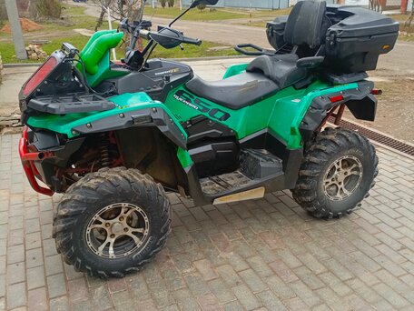 2018 Stels ATV-650 Guepard Trophy, зелёный, 585000 рублей, вид 1