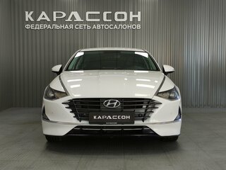 2021 Hyundai Sonata VIII (DN8), белый, 1659000 рублей, вид 3
