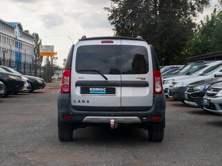 2017 Lada (ВАЗ) Largus Cross I, серебристый, 859000 рублей, вид 5