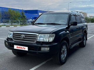 2004 Toyota Land Cruiser 100 Series Рестайлинг 1, чёрный, 2160000 рублей, вид 3