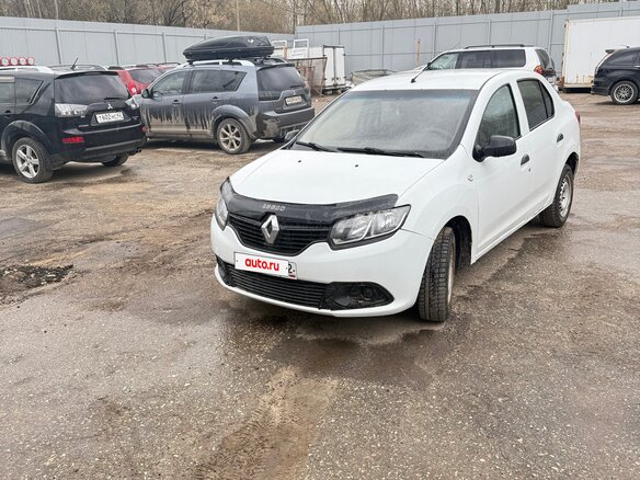2017 Renault Logan II, белый, 280000 рублей