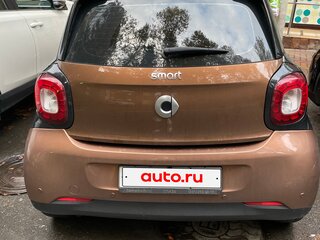 2017 Smart Forfour II, коричневый, 1000000 рублей, вид 2