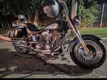 2015 Harley-Davidson Fat Boy, серый, 2100000 рублей, вид 1