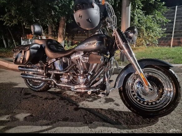 2015 Harley-Davidson Fat Boy, серый, 2100000 рублей