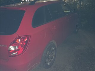 2014 Skoda Fabia II Рестайлинг, красный, 500000 рублей, вид 4