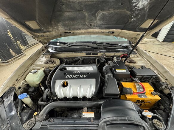 2005 Hyundai Sonata V (NF), бежевый, 410000 рублей - вид 5