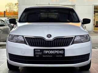 2017 Skoda Rapid I Рестайлинг, белый, 920000 рублей, вид 2