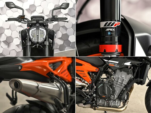 2023 KTM 890 Duke GP, чёрный, 899000 рублей - вид 9