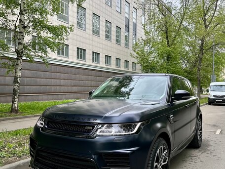 2019 Land Rover Range Rover Sport II Рестайлинг, синий, 5200000 рублей, вид 1