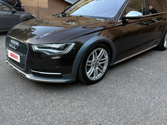 2012 Audi A6 allroad III (C7), коричневый - вид 2