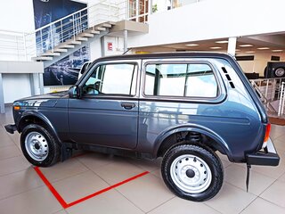 2026 Lada (ВАЗ) Niva Legend I, серый, 1130000 рублей, вид 3