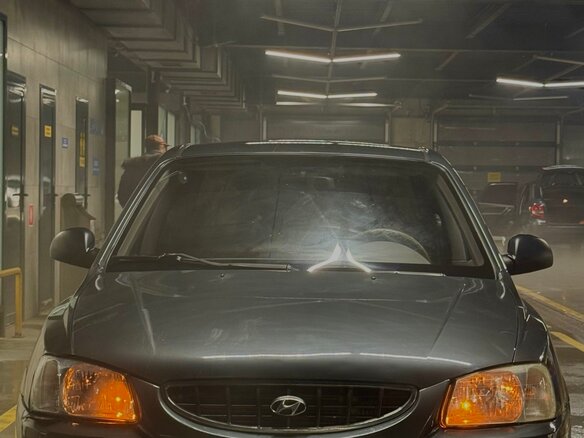 2008 Hyundai Accent ТагАЗ II, серый, 470000 рублей - вид 5