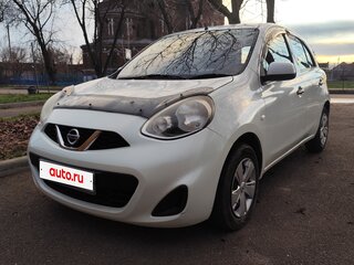 2013 Nissan March IV (K13), белый, 650000 рублей, вид 1