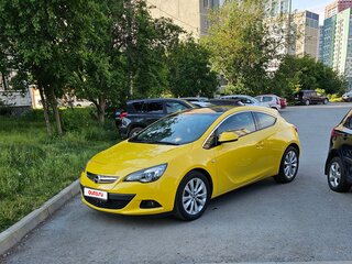 2012 Opel Astra GTC J Рестайлинг, жёлтый, 950000 рублей, вид 4