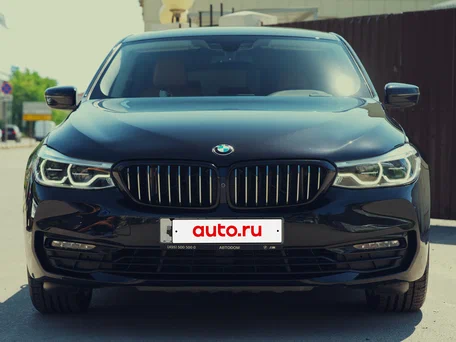 2019 BMW 6 серии Gran Turismo 620d xDrive IV (G32), чёрный, 4725000 рублей, вид 1