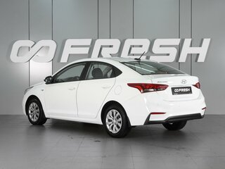 2018 Hyundai Solaris II, белый, 1159000 рублей, вид 2