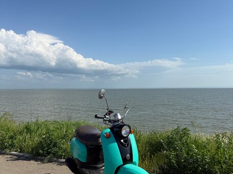 2003 Yamaha Vino 50, голубой, 60000 рублей, вид 2