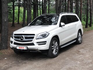 2012 Mercedes-Benz GL-Класс 500 II (X166), белый, 2400000 рублей, вид 1