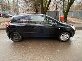2007 Opel Corsa D, чёрный, 330000 рублей, вид 4