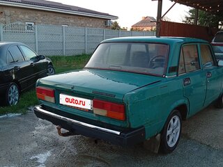 2005 Lada (ВАЗ) 2107, зелёный, 75000 рублей, вид 2