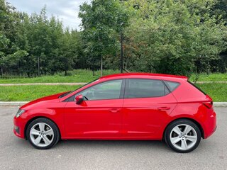 2013 SEAT Leon III, красный, 1250000 рублей, вид 4