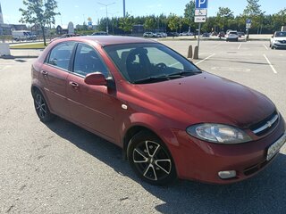 2009 Chevrolet Lacetti I, красный, 330000 рублей, вид 2
