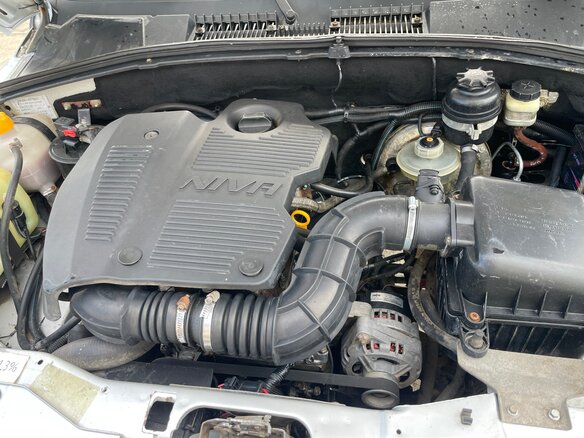 2006 Chevrolet Niva I, серебристый, 380000 рублей - вид 10