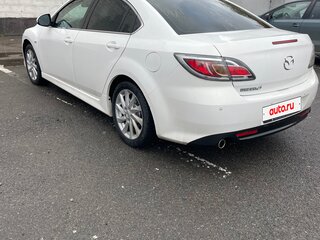 2011 Mazda 6 II (GH) Рестайлинг, белый, 850000 рублей, вид 4