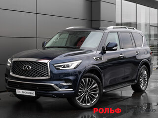2020 Infiniti QX80 I Рестайлинг 2, синий, 4200000 рублей, вид 1