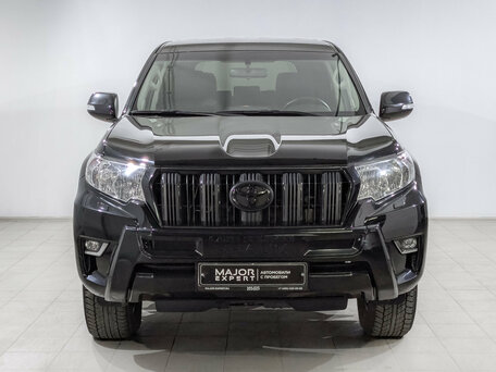 2019 Toyota Land Cruiser Prado 150 Series Рестайлинг 2, чёрный, 4590000 рублей, вид 2