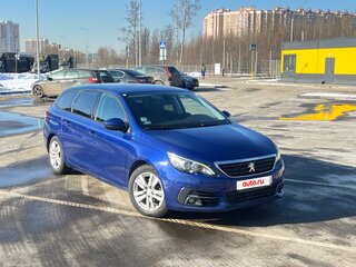 2019 Peugeot 308 II Рестайлинг, синий, 1300000 рублей, вид 5